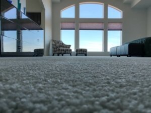 Residential Carpet cleaning demonstration of after cleaning was performed.