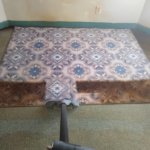 Dirty area rug cleaning