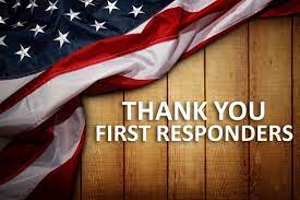 Thank you first responders