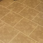 Sparkling white grout lines