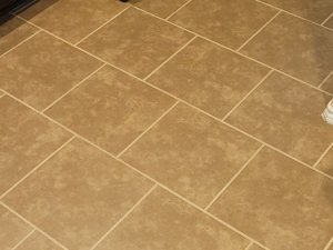 Tile and grout sealer and cleaning